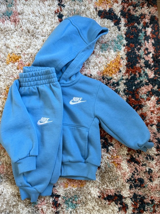 Nike Other - Nike Kids Light Blue Hoodie & Joggers Set 12M
